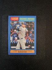 2025 Topps Heritage Baseball Dark Blue Border #1 Shohei Ohtani Record Breaker