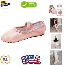 Ballet Shoes for Girls Soft Leather Dance Slippers Ballerina