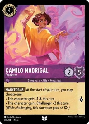 Camilo Madrigal - Prankster Prankster~40/204~English~NM~Ursula's Return~LOR