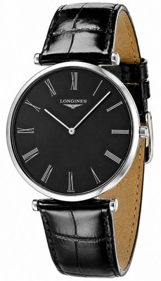 Longines La Grande Classique QTZ 37mm Leather Unisex Watch L4.766.4.51.2