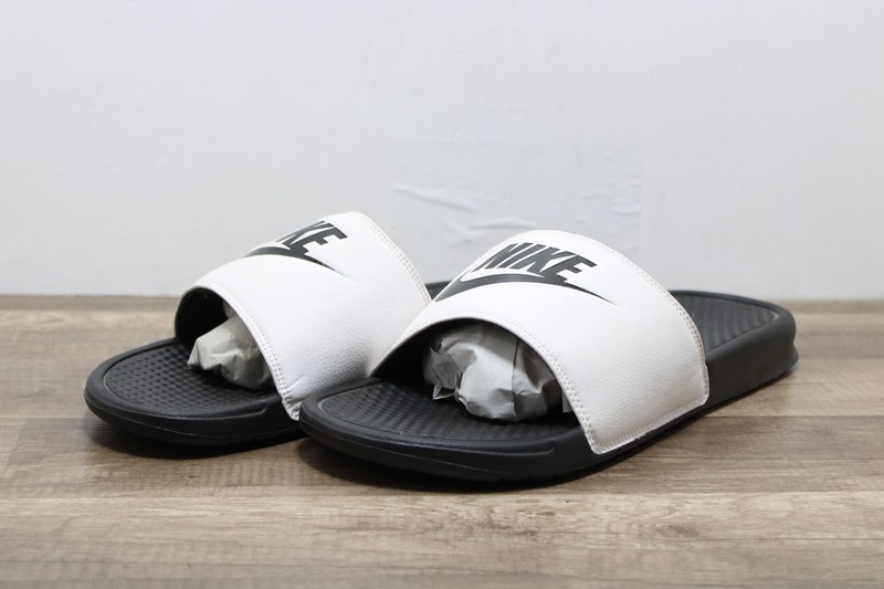 Nike Benassi JDI Swoosh Men's Slides Sandal Sz 14 {FA-1582]