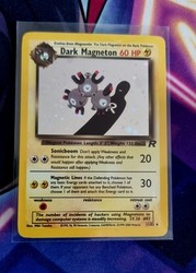 Dark Magneton 11/82 Team Rocket Holo Rare