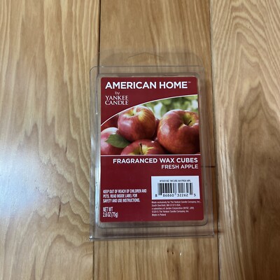 Yankee Candle By American Home Wax Cubes Simply  FRESH APPLE .
