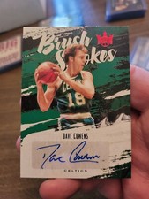Dave Cowens 2019 Court Kings Brush Strokes Auto /75