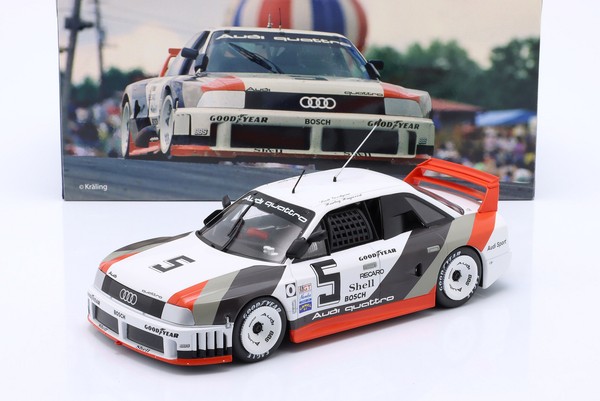 Audi 90 Imsa Gto #5 500Km Road America Imsa 1989 Haywood, Goodyear 1:18 WERK83-image