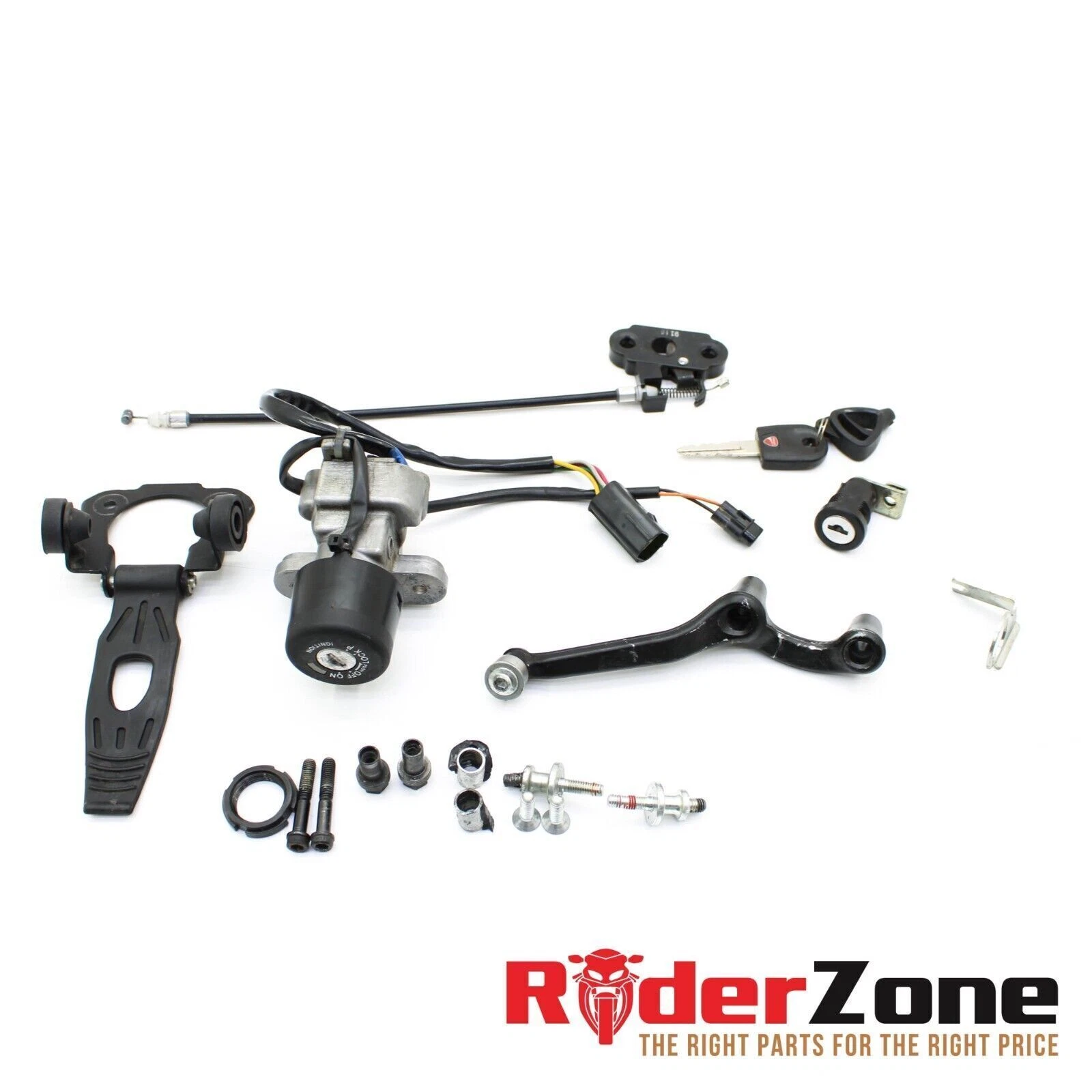 2016 - 2019 Ducati Monster 1200 Accensione Set Switch Blocco Immobilizer Antenna