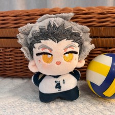Haikyuu  Anime Kotaro Bokuto Fashion Plush Charm Doll Stuffed Toy Harajuku Gift