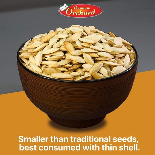 ROASTED PUMPKIN SEEDS to Eat in Shell, Salted with Sea Salt, Non-GMO 15 Ounce - Picture 4 of 5