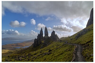 OLD MAN OF STORR ISLE OF SKYE UK - 30'' x 20'' CANVAS -  SCOTTISH LANDSCAPES .
