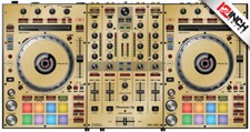 Pioneer DDJ-SX3 Skin - Brushed gold