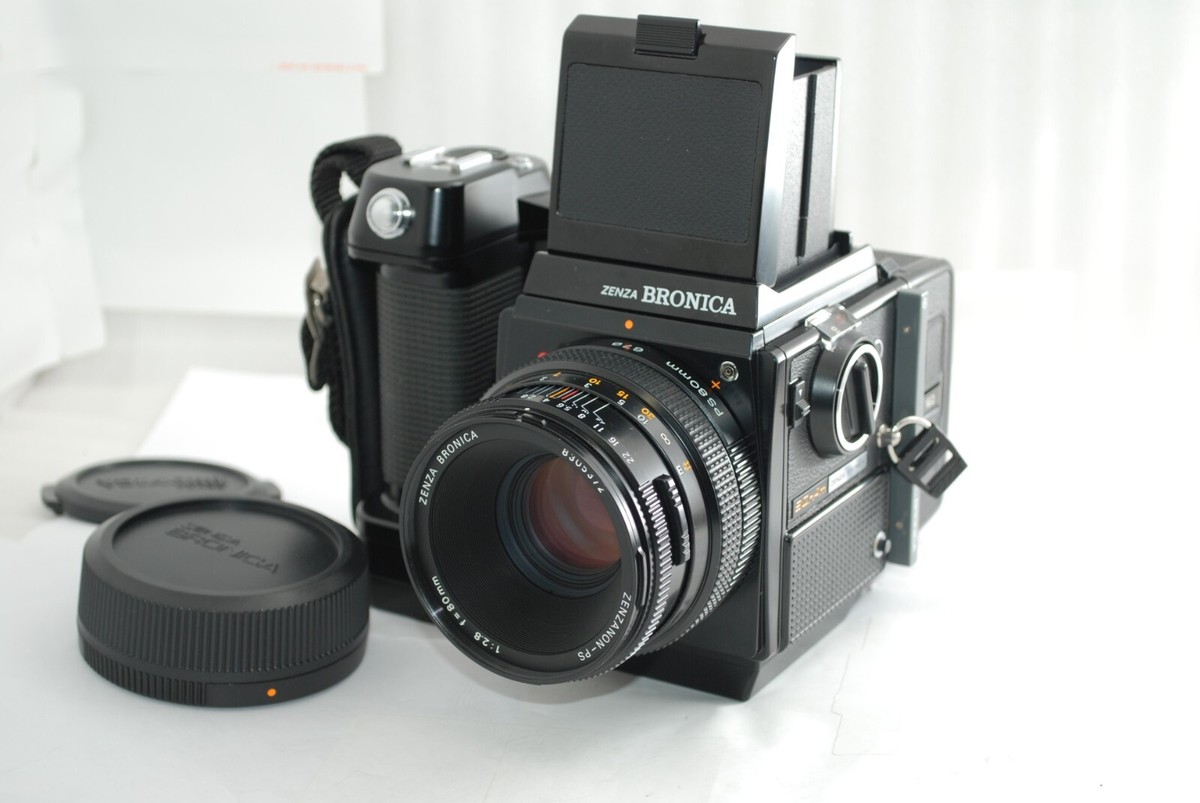 ■美品■ ZENZA BRONICA SQ-AM + 80mm F2.8 Zenza Bronica SQ-A w/80mm F2.8, AE Prism Finder, 220 Back
