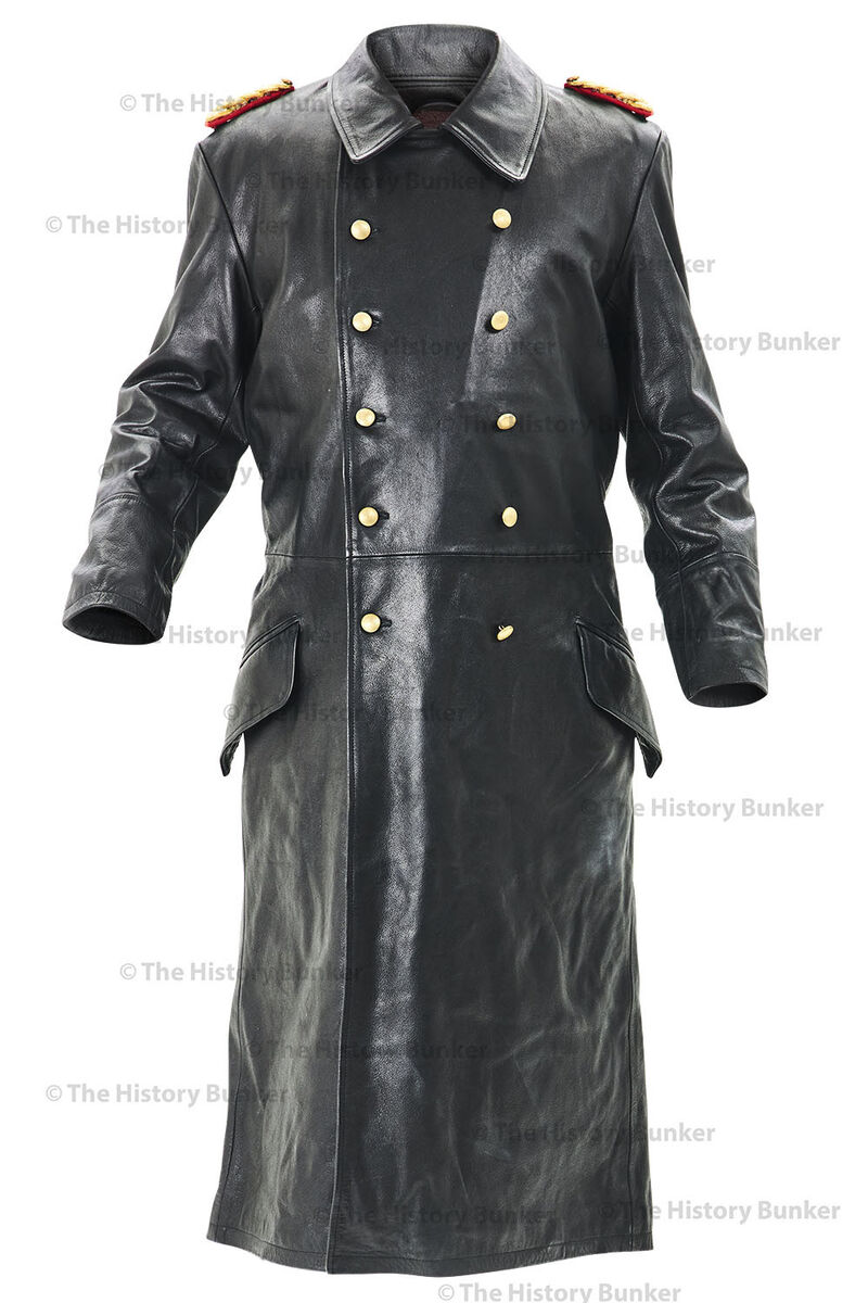 WW2 German SENIOR officer leather coat REPRO - Made to your