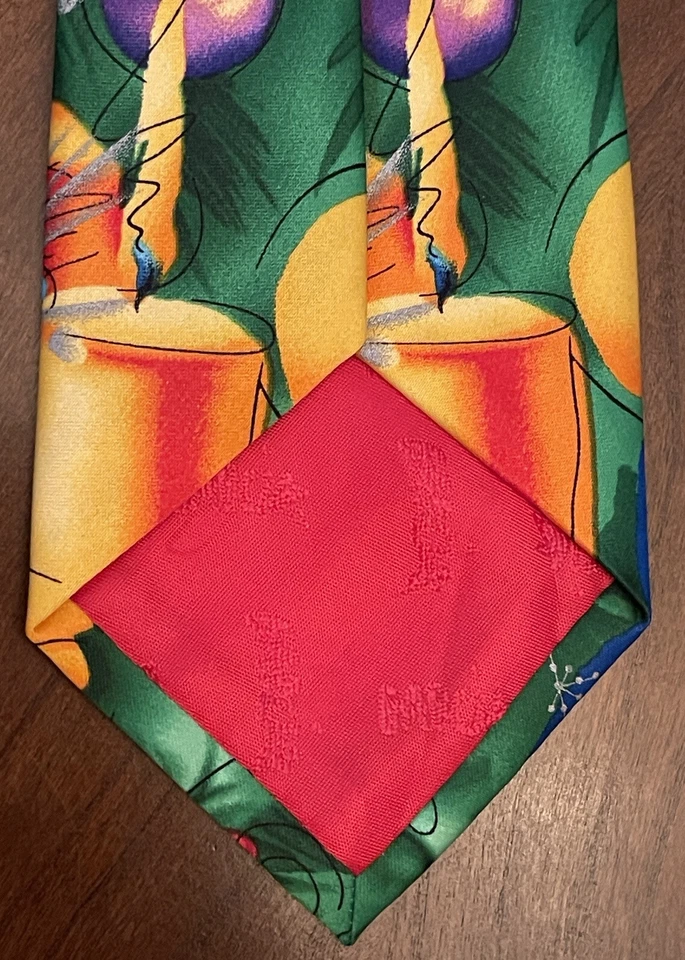 Gravata masculina de poliéster J. Garcia Another Butter Collection 64 feita na China - Imagem 2 de 4