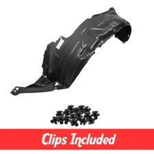 Front Driver Side Fender Liner w/ Clips For 2002-2006 Honda CR-V HO1248116