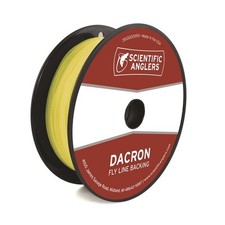 Scientific Anglers Dacron Fly Line Backing, 30lb / 250 yards, Yellow - 704886