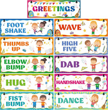 Greeting Choice Classroom Rules Posters,Social Greeting Poster,Classroom Must Ha