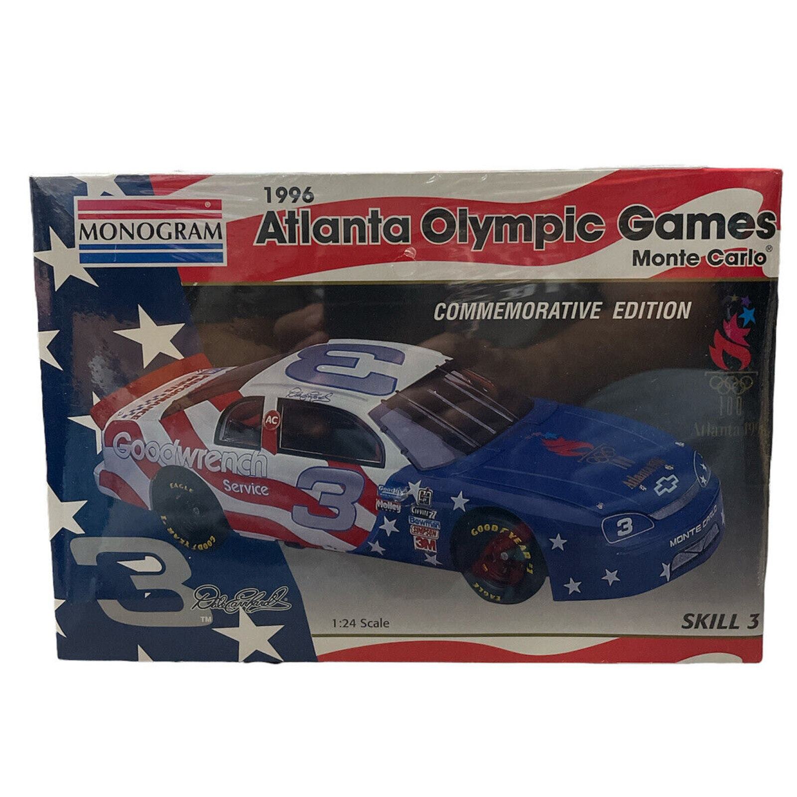 Dale Earnhardt 1996 Atlanta Olympic Games Monte Carlo Model Kit Monogram