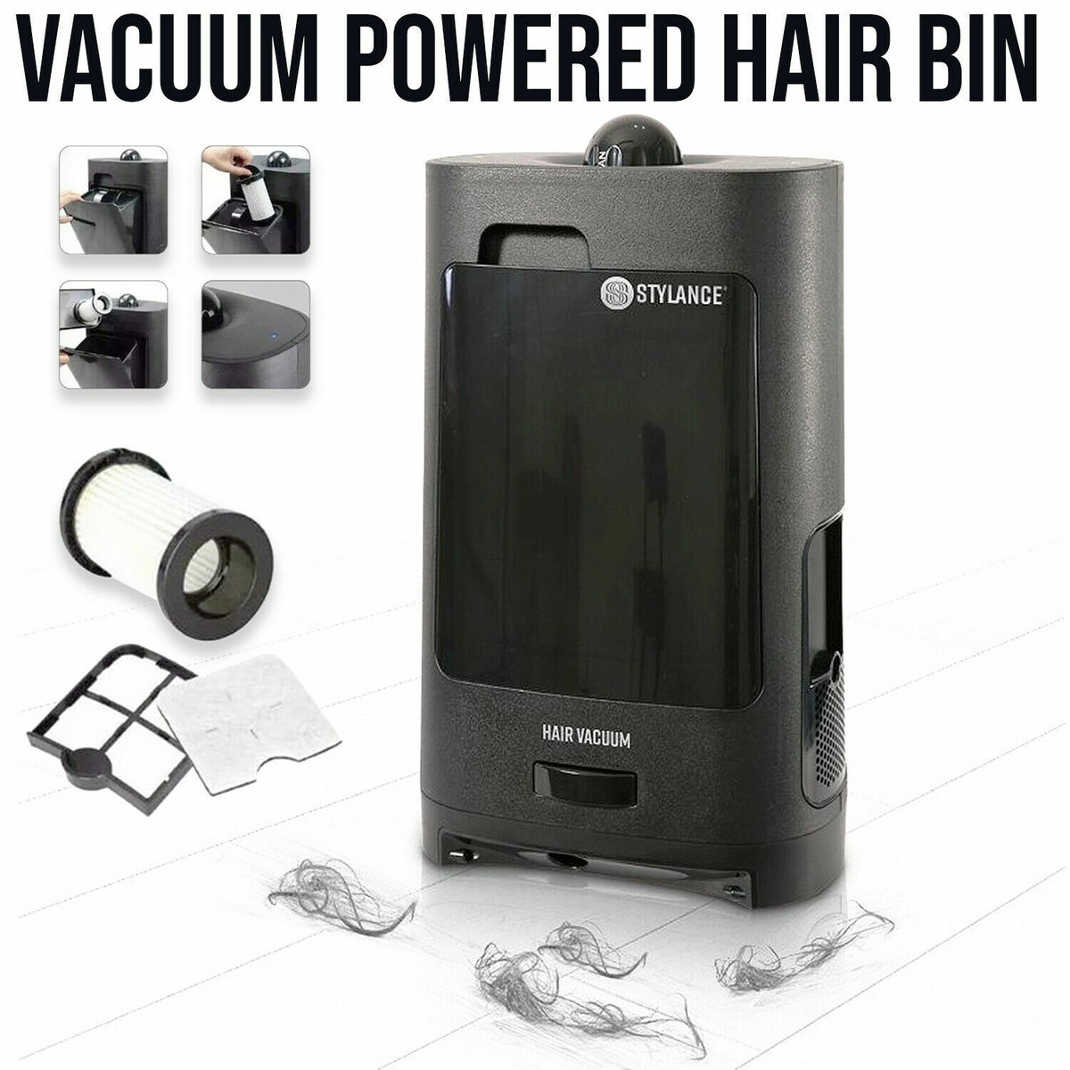 Vacuum cleaner, hairdressing salon vacuum cleaner, infrared sensor