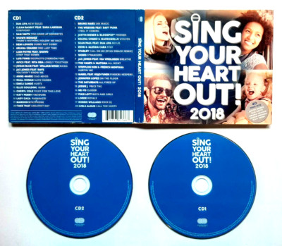 CD Sing Your Heart Out 2018 Dua Lipa Lady Gaga Ariana Grande Demi Lovato (L1)