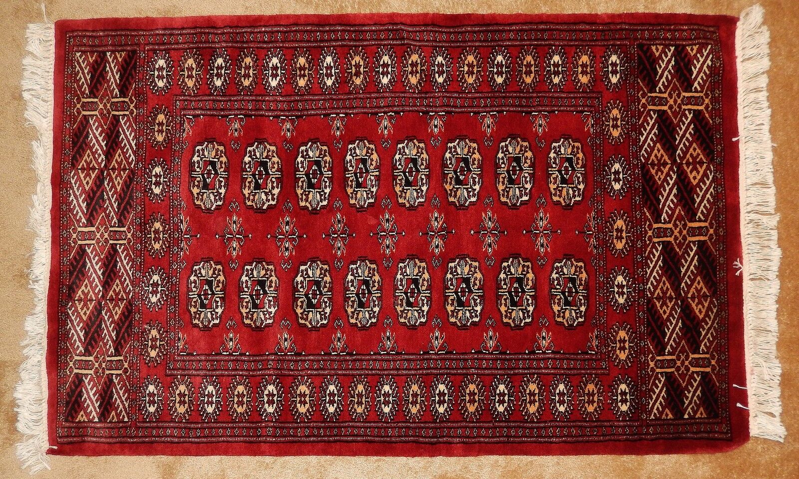 Vintage Rug - Persian, Oriental ?? Measures 37-1/2" X 58"
