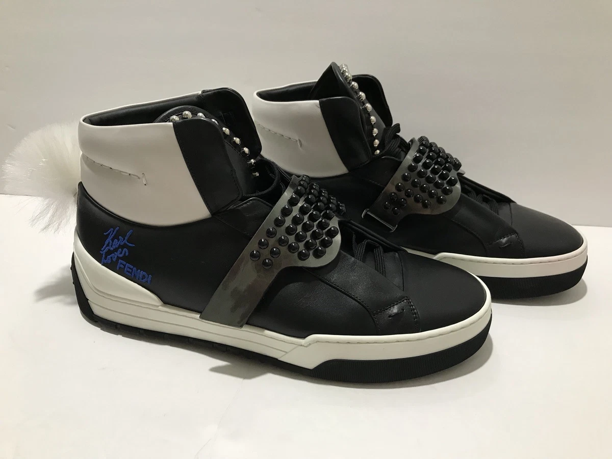 Fendi studded hotsell sneakers