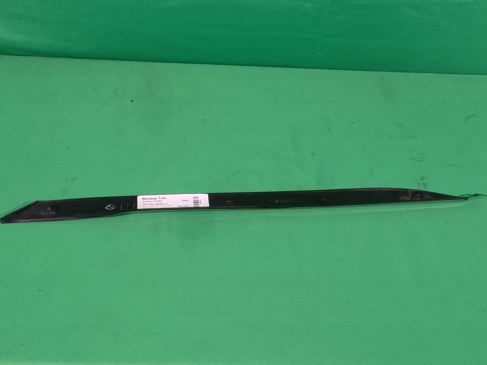 Kia Optima 2011 2016 ajuste de ventana 878502T000 trasero izquierdo