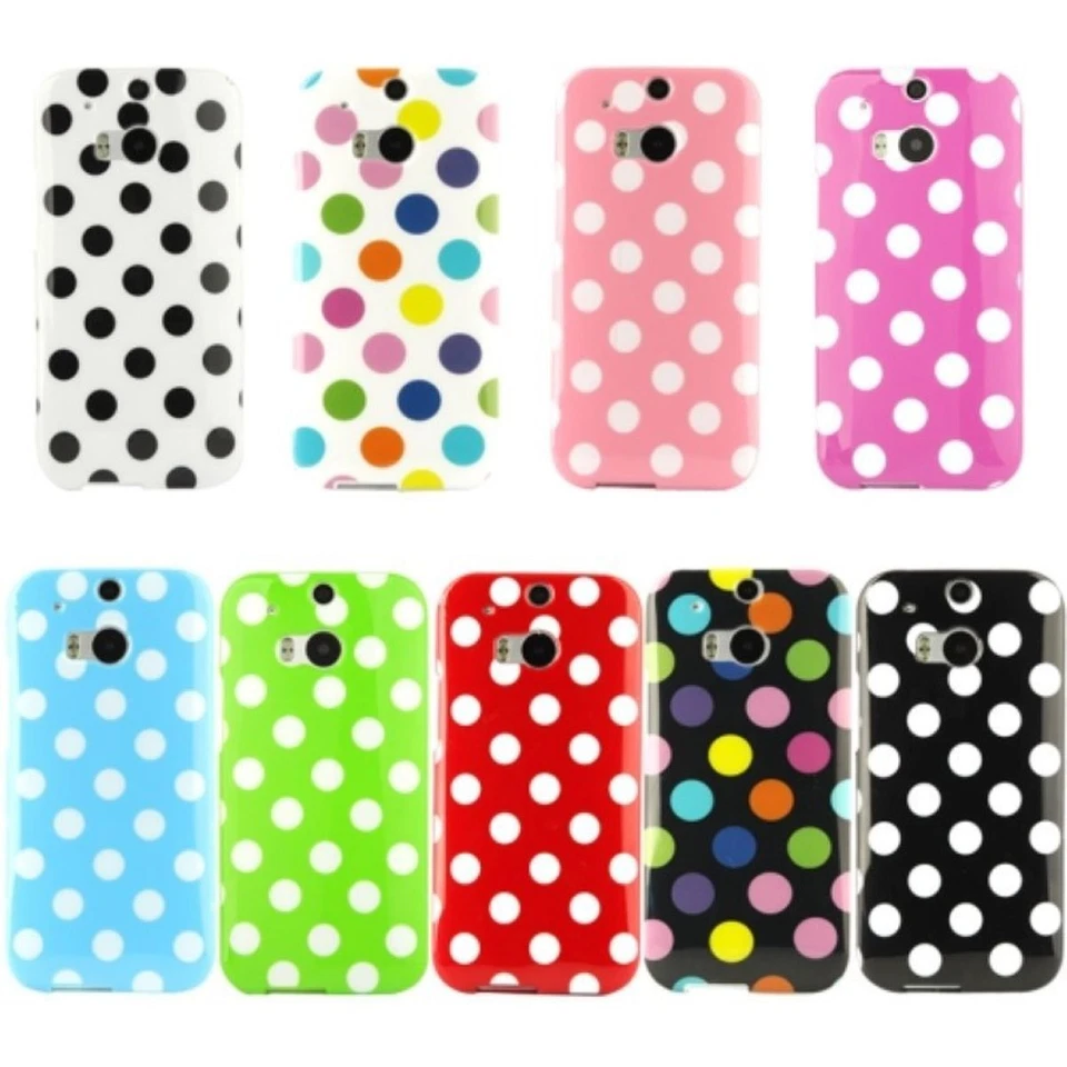 Custodia Protettiva Telefono Cellulare Cover di Copertura TPU per HTC One M8 - Immagine 4 di 4