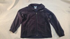 Columbia Youth 10/12 Black Full Zip Fleece Jacket