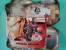 Avengers Iron Man puzzle in Infinity Gauntlet tin Gem Poster FLAT SHIPING