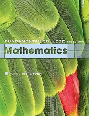 Fundamental College Mathematics (5th Edition) - Paperback - GOOD
