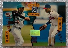 1994 Stadium Club GARY SHEFFIELD / FRED McGRIFF #180 First Day Issue