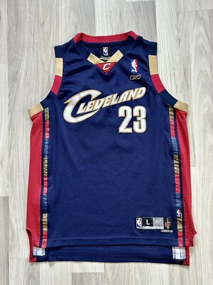 VTG Cleveland Cavaliers Lebron James Adidas NBA Stitched