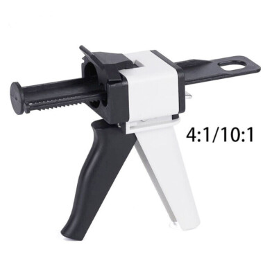 Dental Impression Mixing Dispenser Gun - 4:1 / 10:1 Ratio For Temporary Crowns, 50ml