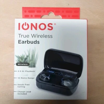 (CC) Ionos True Wireless Earbuds, schwarz, neu