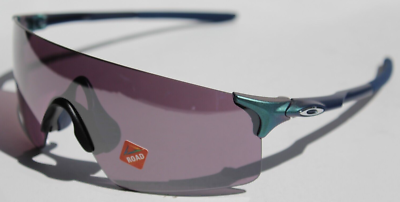 OAKLEY EvZero Blades Sunglasses Silver Blue Shift/Prizm Road Black