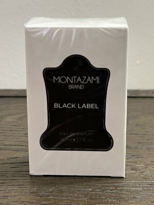 Montazami Brand Black Label Eau de Parfum   Perfume   NEW in UNSEALED Box