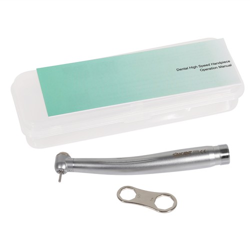 SANDENT Dental High Speed Turbina Handpiece Push Button 2/4Hole Manipolo Fit NSK - Foto 14 di 22