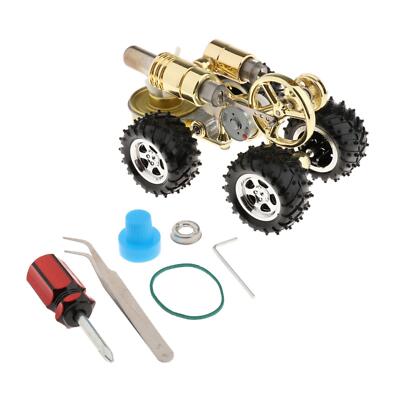 Luft Stirling Motor Kind Wissenschaft Lernen Spielzeug LED Licht Montage Modell