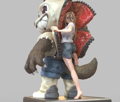 Suichi and Clair Gleipnir figure High Quality 12K Abs Resin 3D Printed Figurine