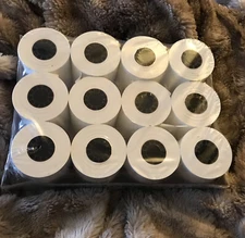 Docuroll Brand Thermal Paper Rolls, 2 1/4" White Pack Of 12, NEW