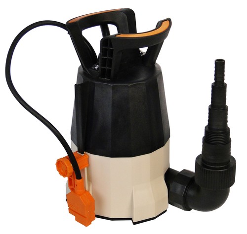 Wolpertech Flachsaugerpumpe WT 400 F Pumpe Saugerpumpe Tauchpumpe