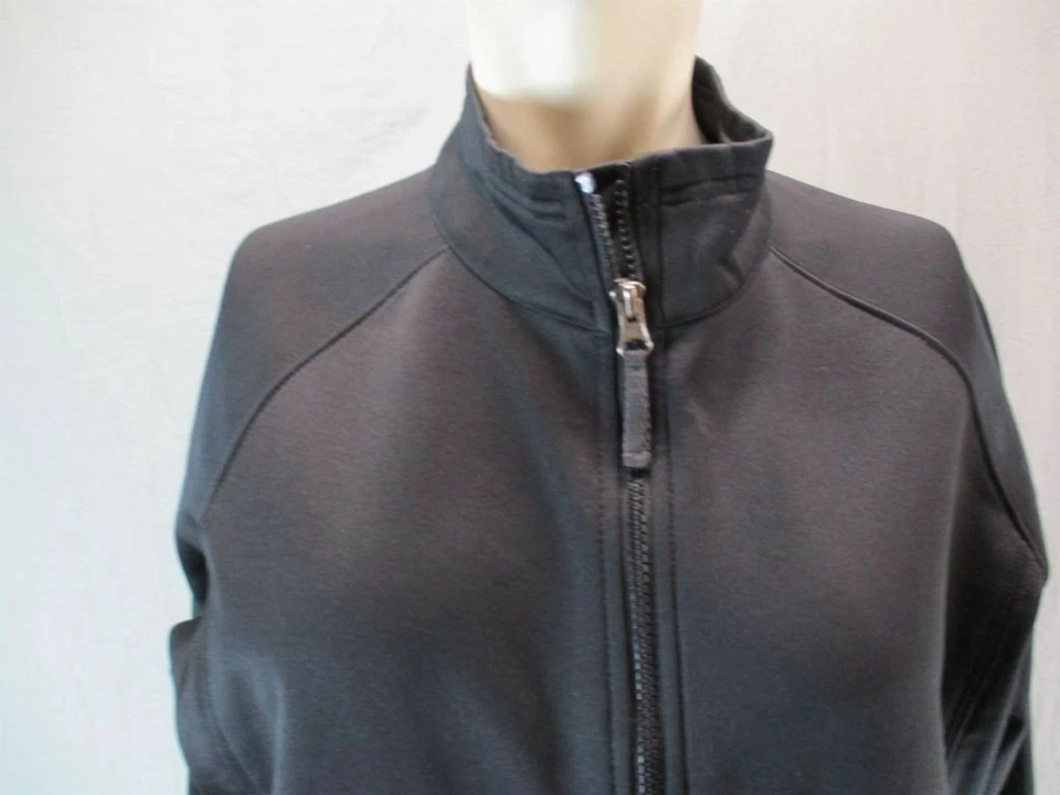 Chaqueta deportiva Tri-Mountain talla L para mujer negra con cremallera completa con bolsillos 6G306 Foto 2 de 4
