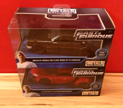 Fast and Furious METALS Die Cast Collector's Series 1/32 NEW In BOX Set of 2