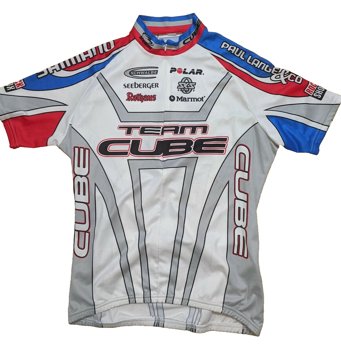 Bike Cycling Jersey Shirt Sport Team CUBE Biemme Power Bar size