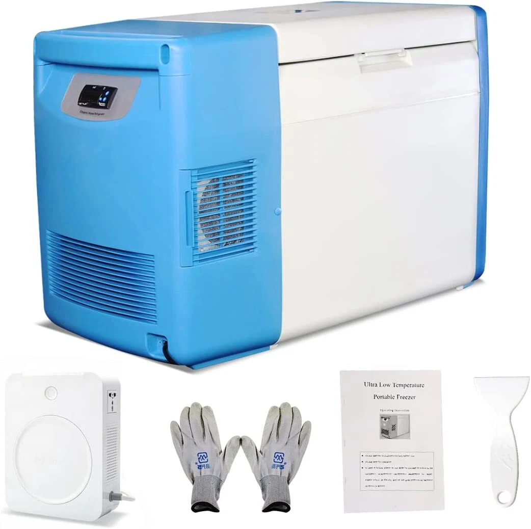 86°C 20L Portable Ultra Low Temperature Lab Freezer Refrigerator