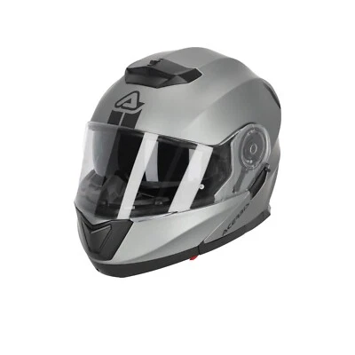 CASCO ACERBIS SEREL INTEGRALE MODULARE TOURING STRADA GRIGIO CON VISIERINO