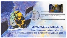 AO 4528-2, 2011, Mercury Mission, Space Mission, First Day Cover,