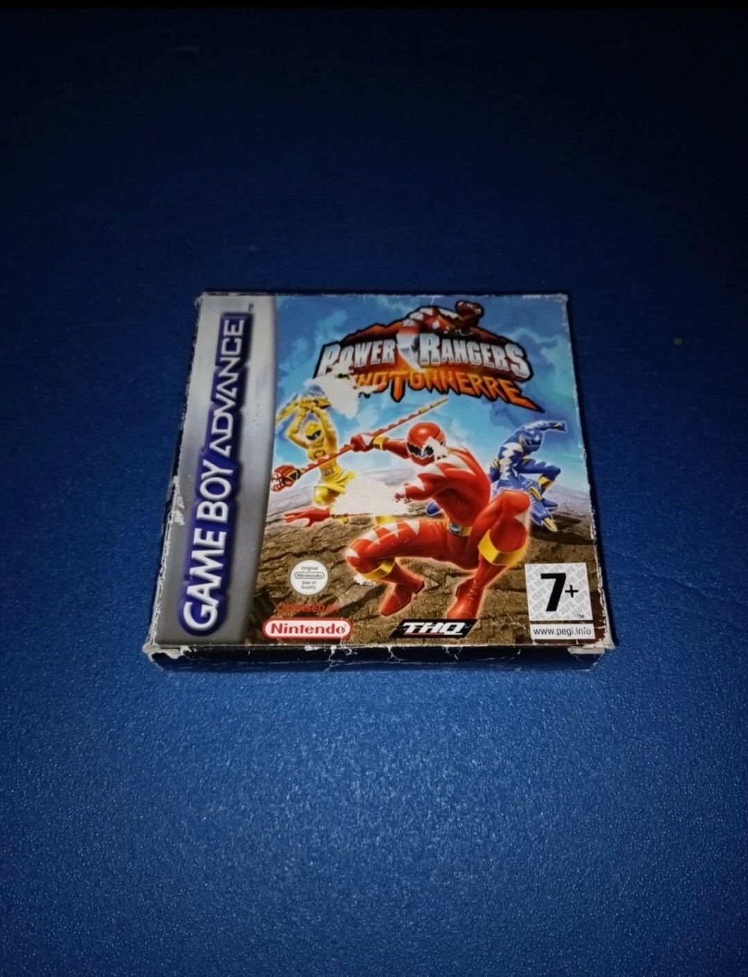 Power rangers dino tonnerre gba game boy advance nintendo 