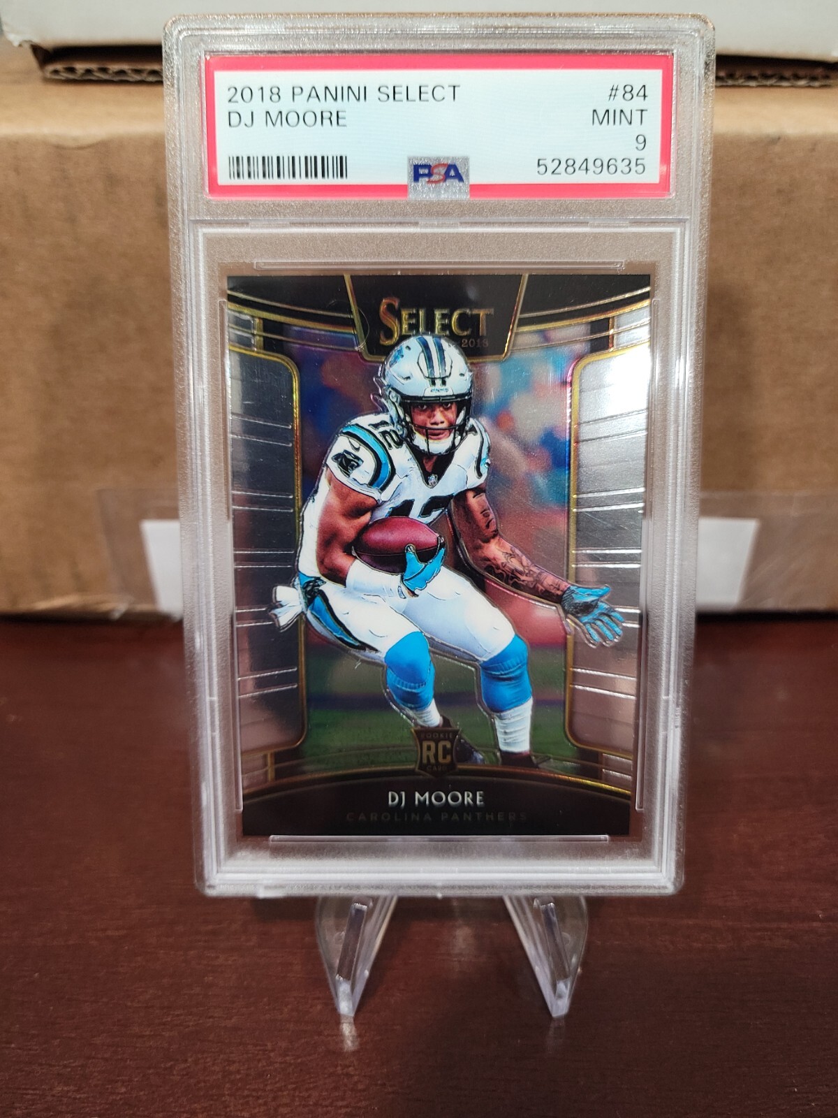 DJ Moore Panini Select #84 Base
