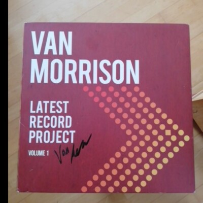 Van Morrison Signed Latest Record Project Vinyl Record Box Set Singer 